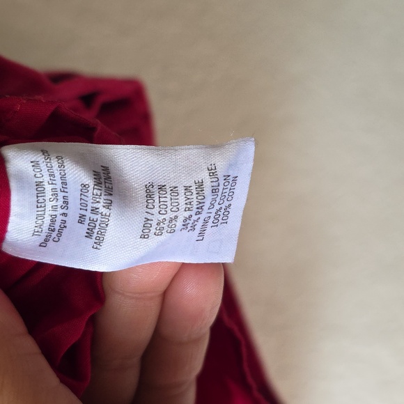 Tea Collection Fuchsia Ruffle Dress - Picture 4 of 4